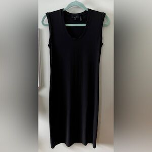 Theory Black Sleeveless Dress